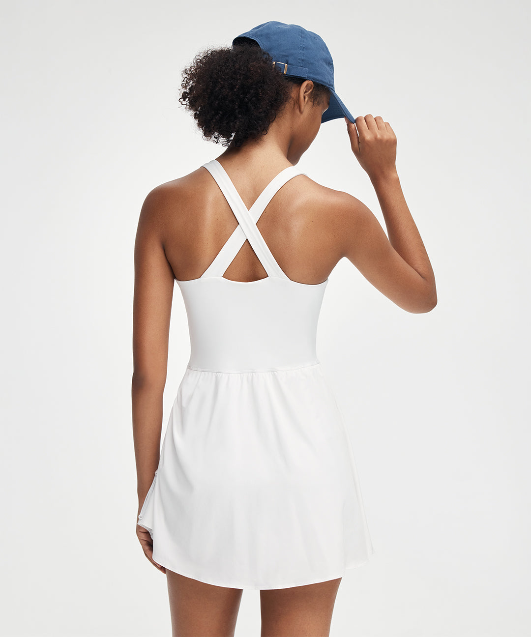 Ruched Asym Dress White / XL(16) Ruched Asym Dress White / XL(16)